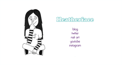 Desktop Screenshot of heatherface.com